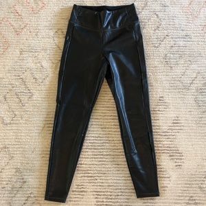 Athleta Faux Leather Leggings